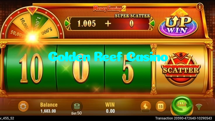 Golden Reef Casino casino presented on mobile device in Pakistan with slots and live games